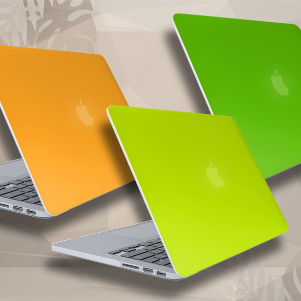 Neon MacBook Air Case, Lime Green Orange MacBook Pro 13 case, Apple MacBook Case, MacBook Pro 2021 15”, MacBook Air 13” M3