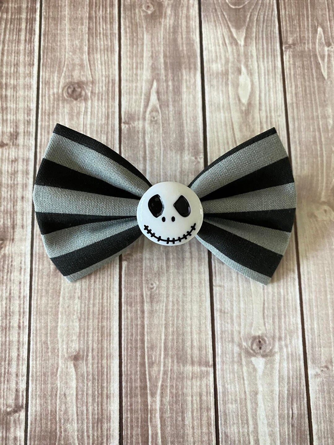 The Nightmare Before Christmas Hair Bow, Jack Skellington Hair Bows