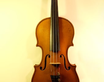 Vintage Josef Lorenz 3/4 Luby (schonbach) Violin, Czechoslovakia