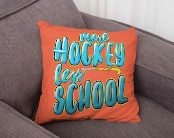 Plotter file More Hockey less School svg