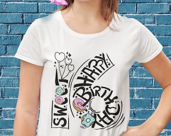 Plotter file Sweet 16th Birthday svg Birthday Outfit Hand Lettering