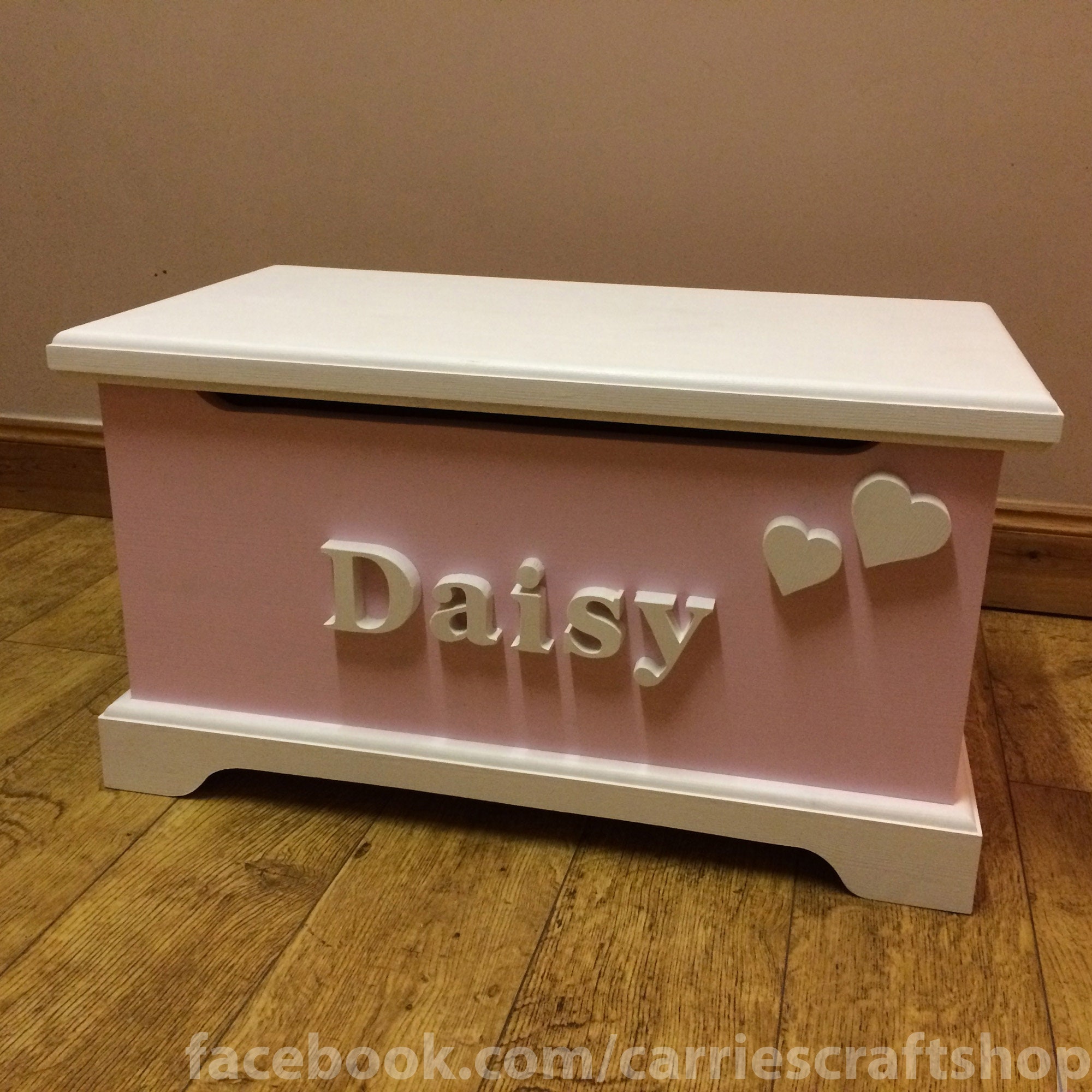 Personalised Toy Chest Blanket Box Toy Box Handmade Solid Etsy UK