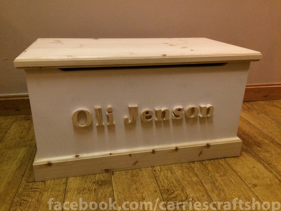 handmade toy chest