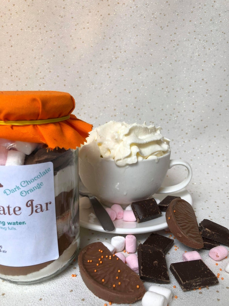 Hot Chocolate Jar Etsy UK