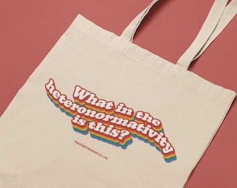 Queer Tote Bag | Was in der Heteronormativität ist das?