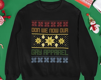 Gay Christmas Jumper | LGBT Rainbow Christmas Sweater | Gay Apparel | Gay Gifts | Ugly Christmas Sweatshirt | LGBT Christmas Gifts