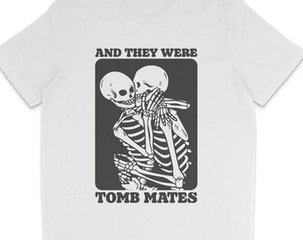 Queer Halloween Shirt | And They Were Tomb Mates | Halloween Gay Gift