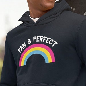 Pansexual Pride Hoodie | Pansexual Flag Hoodie | Pan Pride | Unisex Queer Pride Hoodie | Pansexual Gift