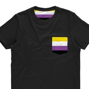 Non Binary Shirt Non Binary Pride Flag T Shirt Queer Pride Shirt Non ...