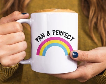 Pansexual Pride Mug | LGBTQ Rainbow Flag Coffee Cup