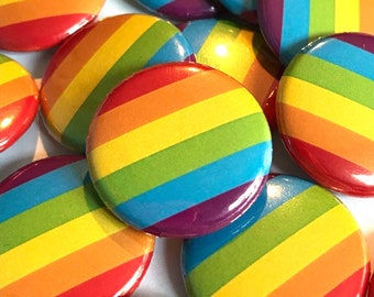 Rainbow Pride Flag Pin Badge | LGBTQ+ Gifts