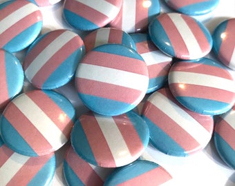 Transgender Flag Pin Badge | Trans Pride Gifts Under 5