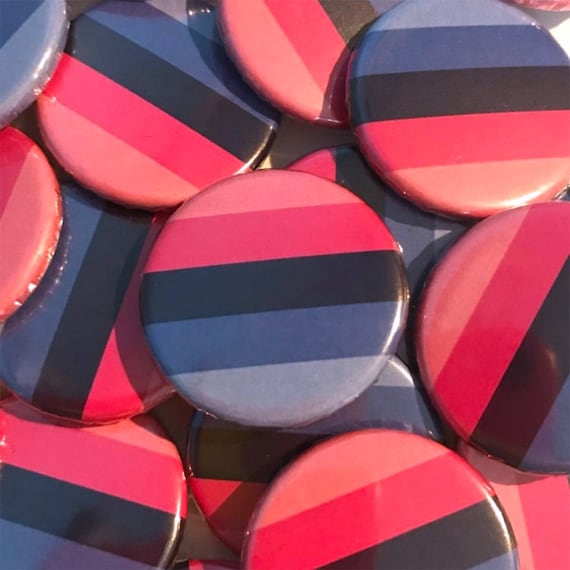 Omnisexual Pride Flag Pin | 25mm Pride Accessories