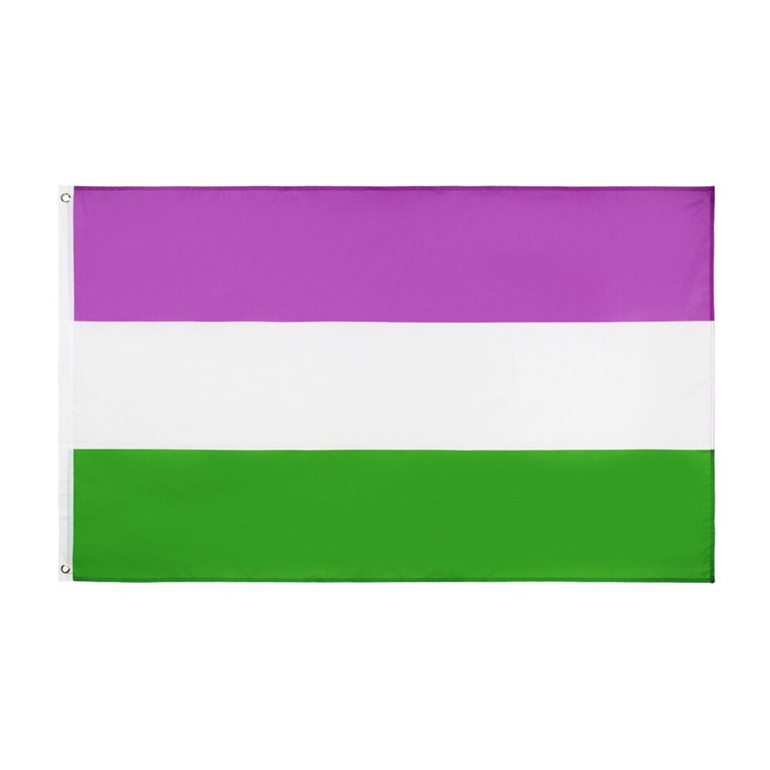 Genderqueer Pride Flag Large 5ft X 3ft Pride Flag for Wall LGBTQ Pride