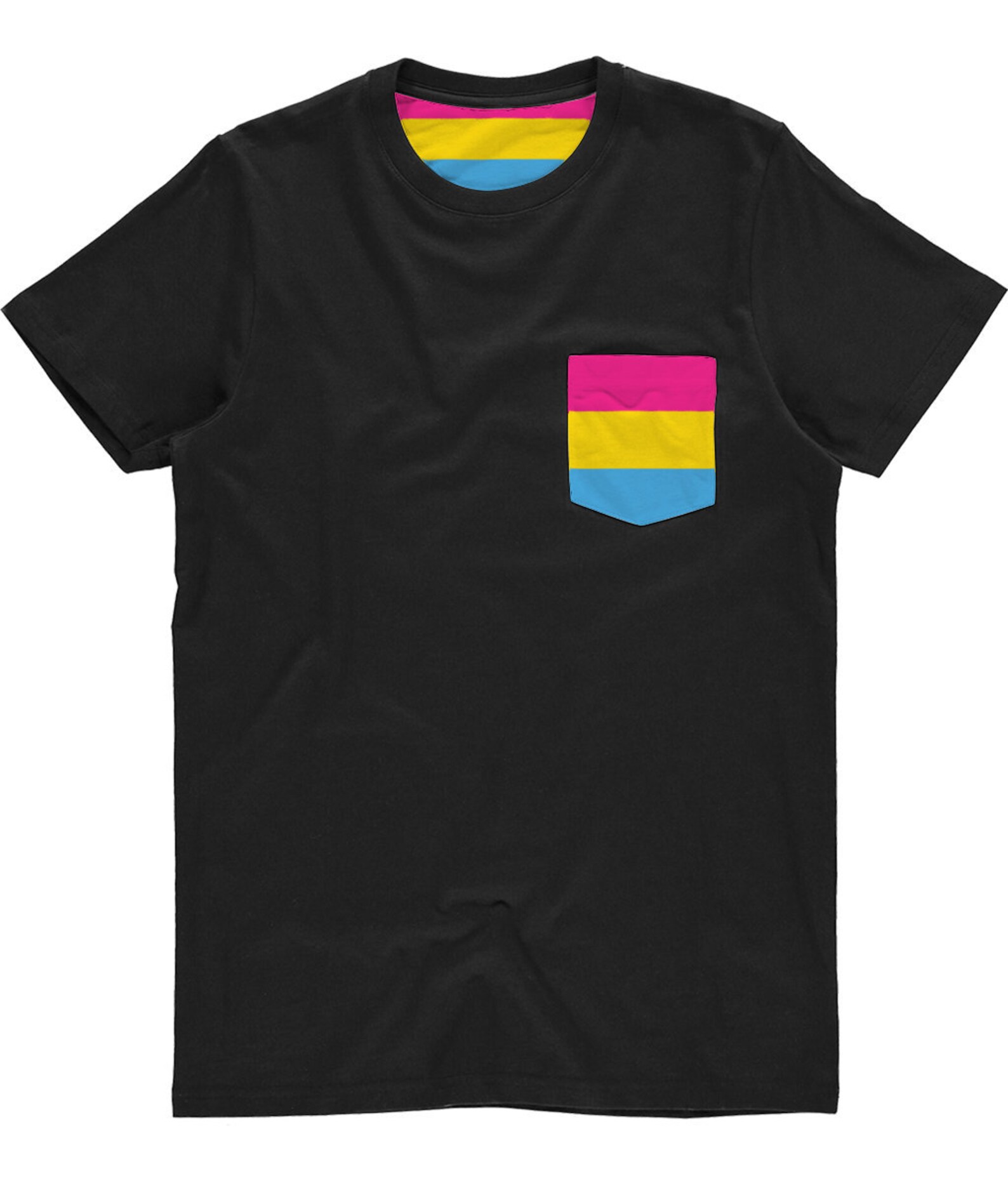 Pansexual Shirt Pansexual Flag T Shirt Pan Pride - Etsy