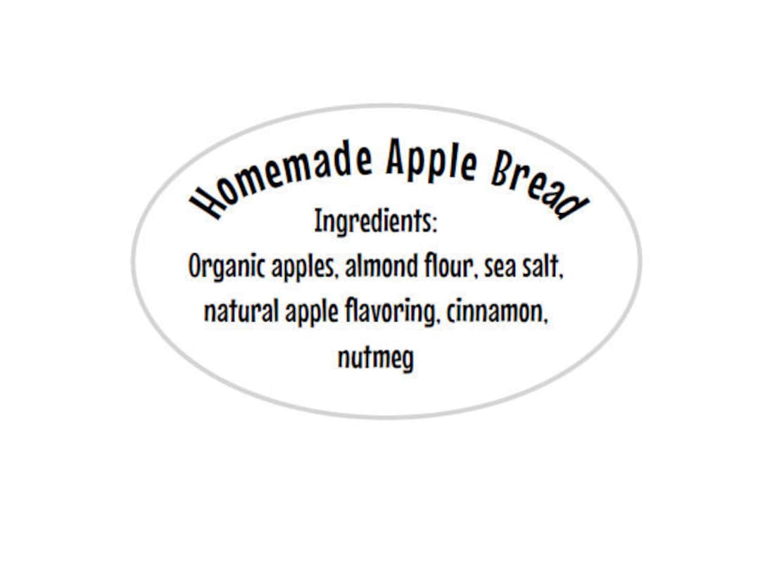 Ingredient Labels - Etsy