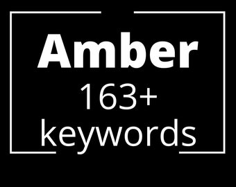 Amber keywords list for instant download