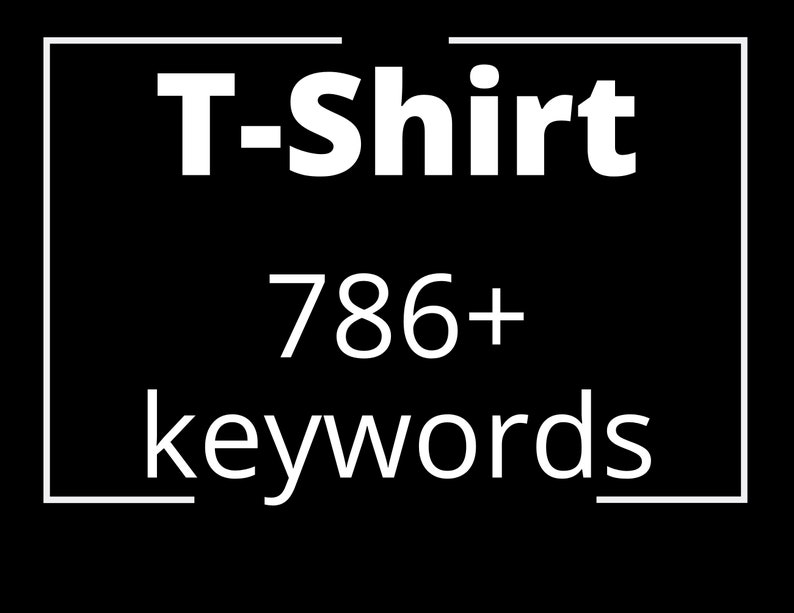 Buy Tshirt Keywords List for Instant Download Online in India Etsy