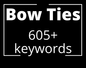 Palabras clave para tiendas de pajaritas para un mejor alivio de la tienda en la posición de búsqueda