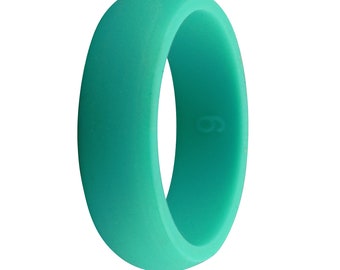 Women Silicone Wedding Ring Flexible Rubber Bands Best Quality Gift for Her Gym Jewelry