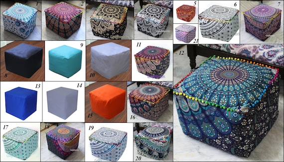 Mandala ottoman sale