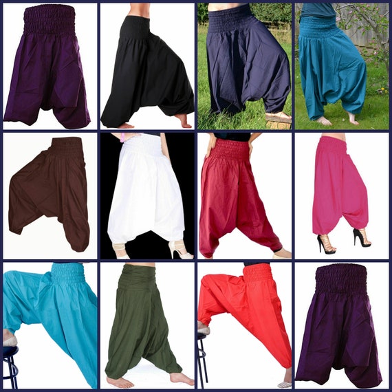 Buy AJJAYA Aladdin Mens Drop Crotch Cotton Pants Black Yogi Ashtanga Asana Harem  Alibaba Yoga Afghani Pocket Trousers Comfortable tai chi gong kung fu Online  at desertcartINDIA