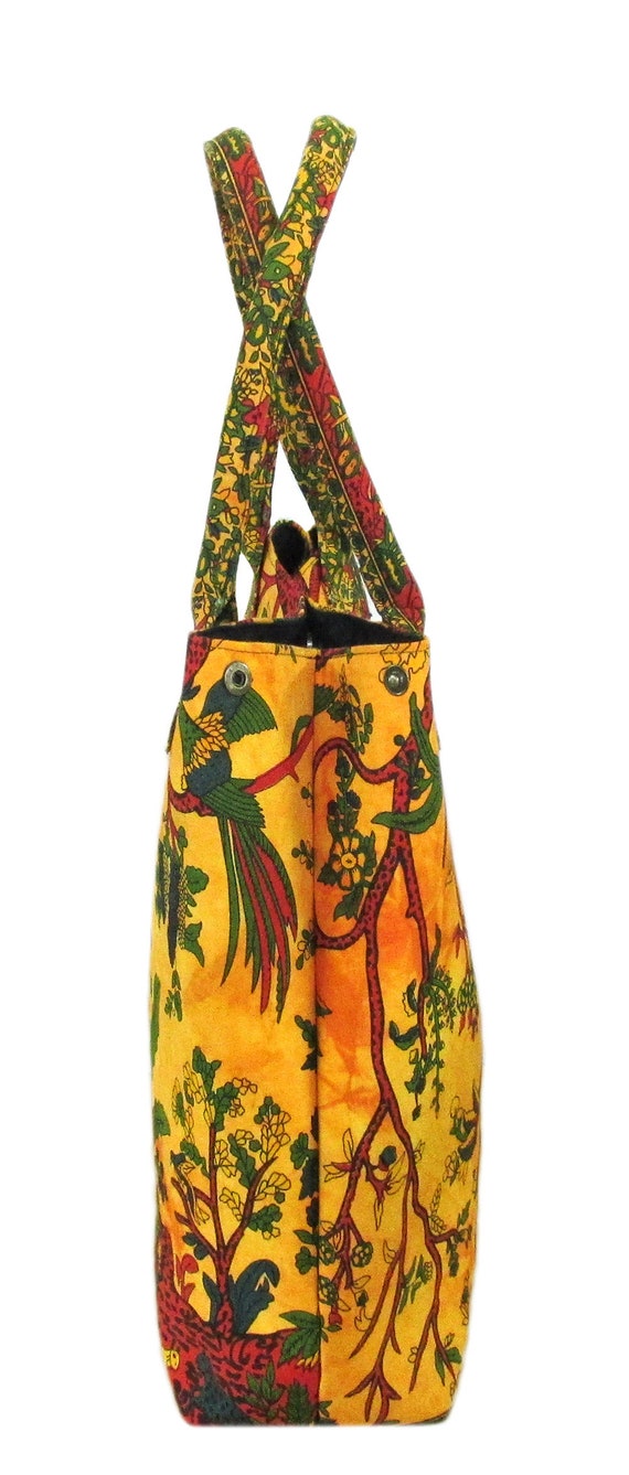 Hippie Indian Elephant Mandala Womens Fashion Large Tote Ladies Handbag Shoulder Bag