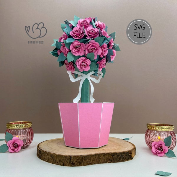Rose Tree - Etsy