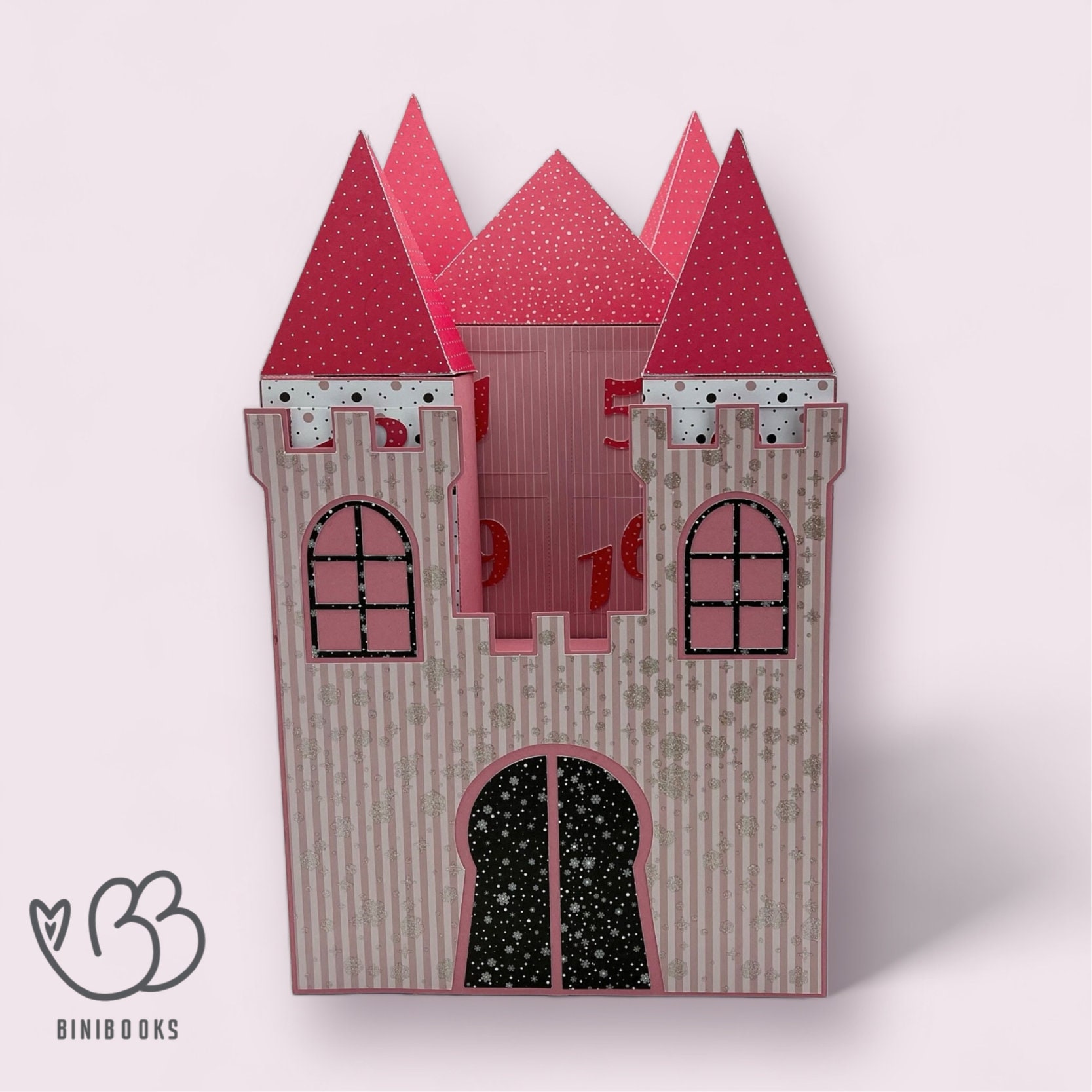 SVG Advent Calendar Castle Incl. Video Instructions Plotter File ...