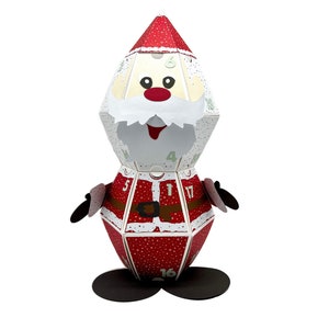 Calendrier de l'Avent SVG Saint-Nicolas, y compris les instructions vidéo Fichier traceur Fichier SVG numérique également pour Cricut Joy image 1