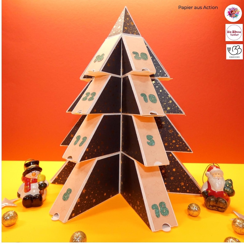 Advent Calendar Christmas Tree SVG File, Plotter File, SVG Cutting File ...