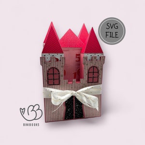 SVG Advent Calendar Castle incl. Video Instructions Plotter File Digital SVG File