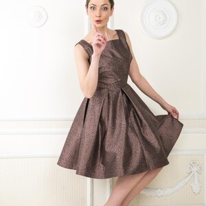 Dress VIOLETTA inspired by 1950s fashion image 10