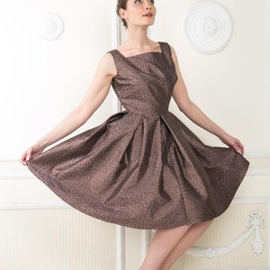 Dress VIOLETTA inspired by 1950s fashion image 8