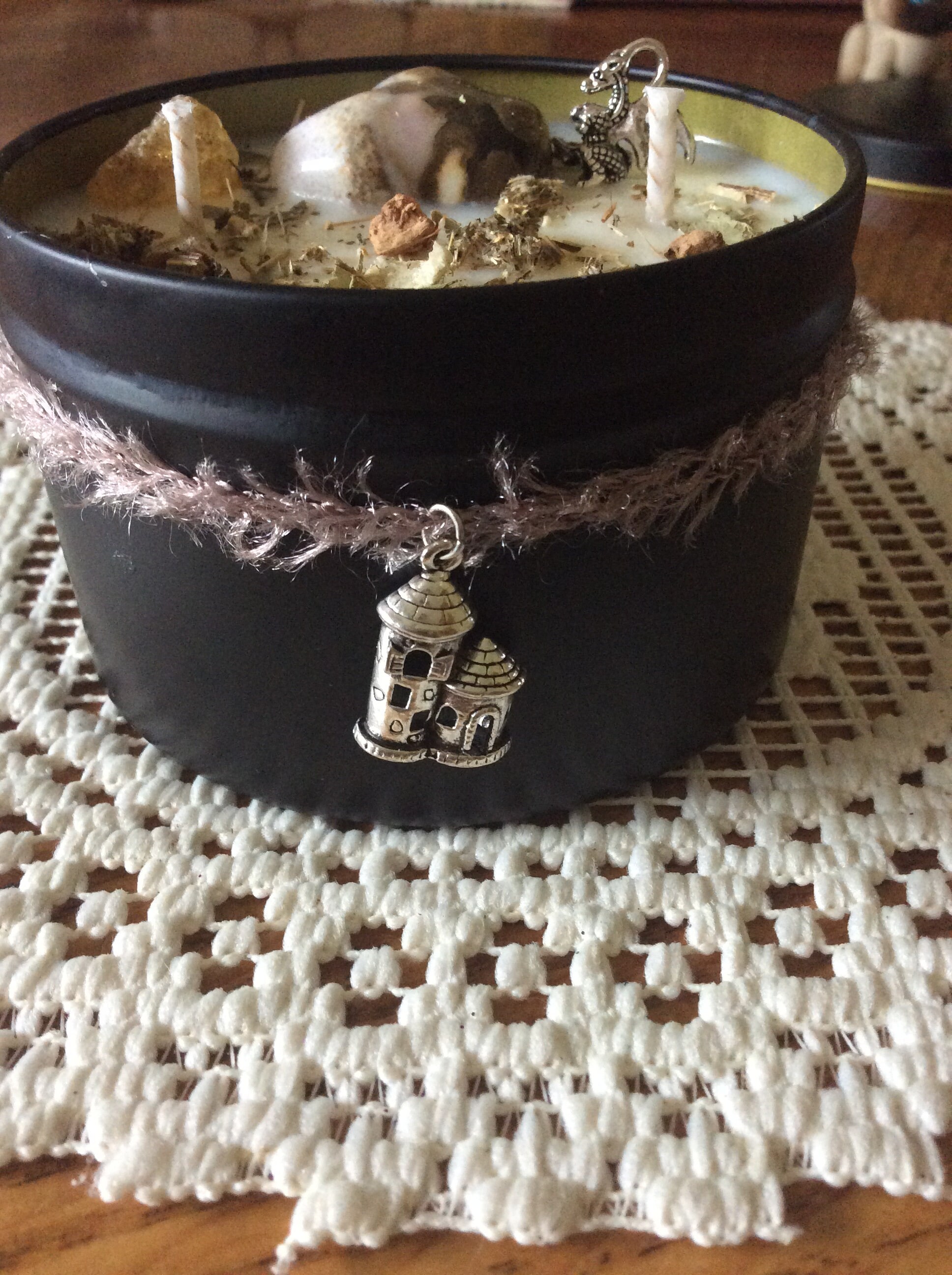 Dragons Den/Dragon Candle/Manifestation/Intention/Altar Etsy