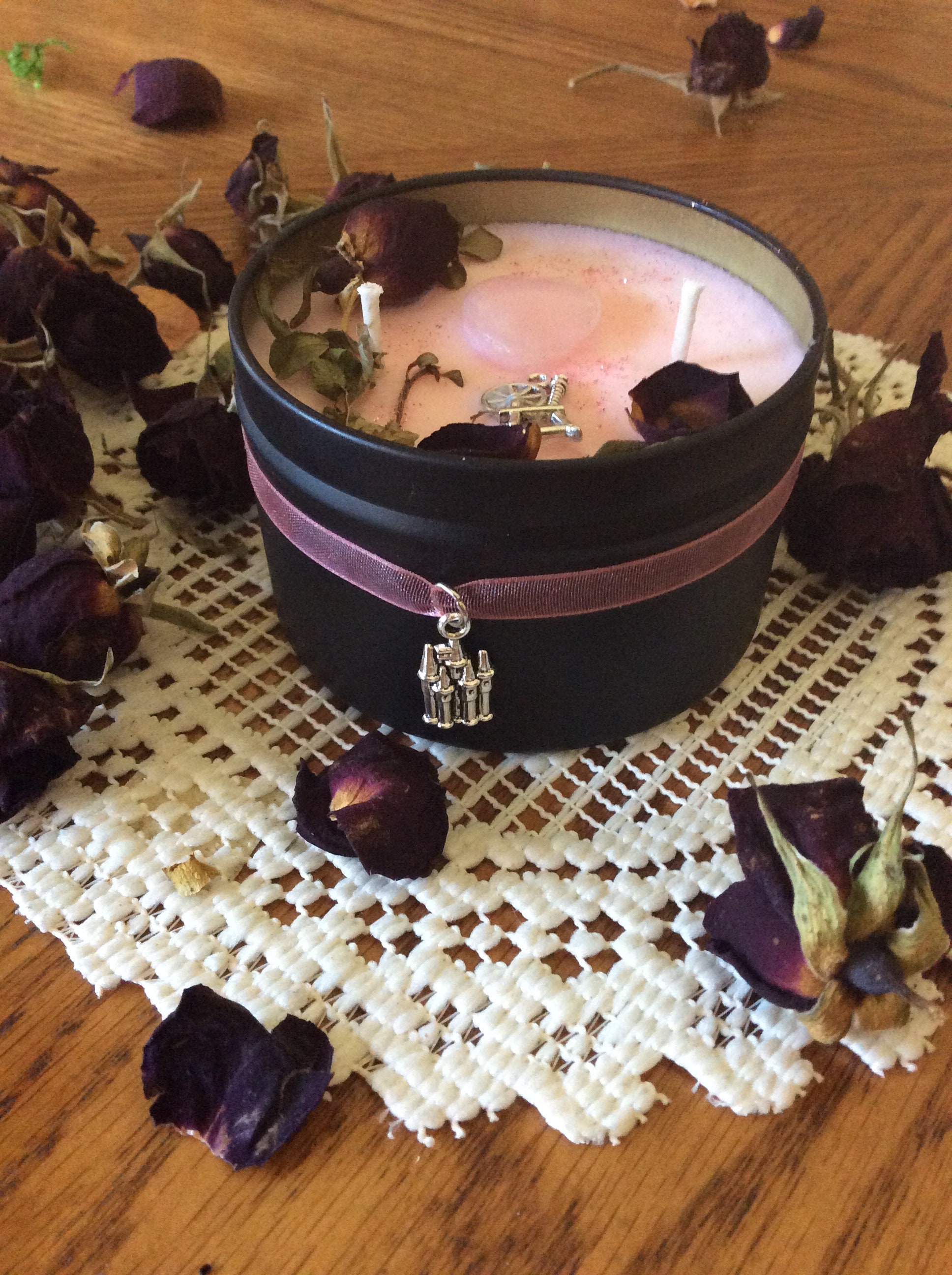 Sleeping Beauty Candle Fairy Tale Themed Candle Storybook Etsy