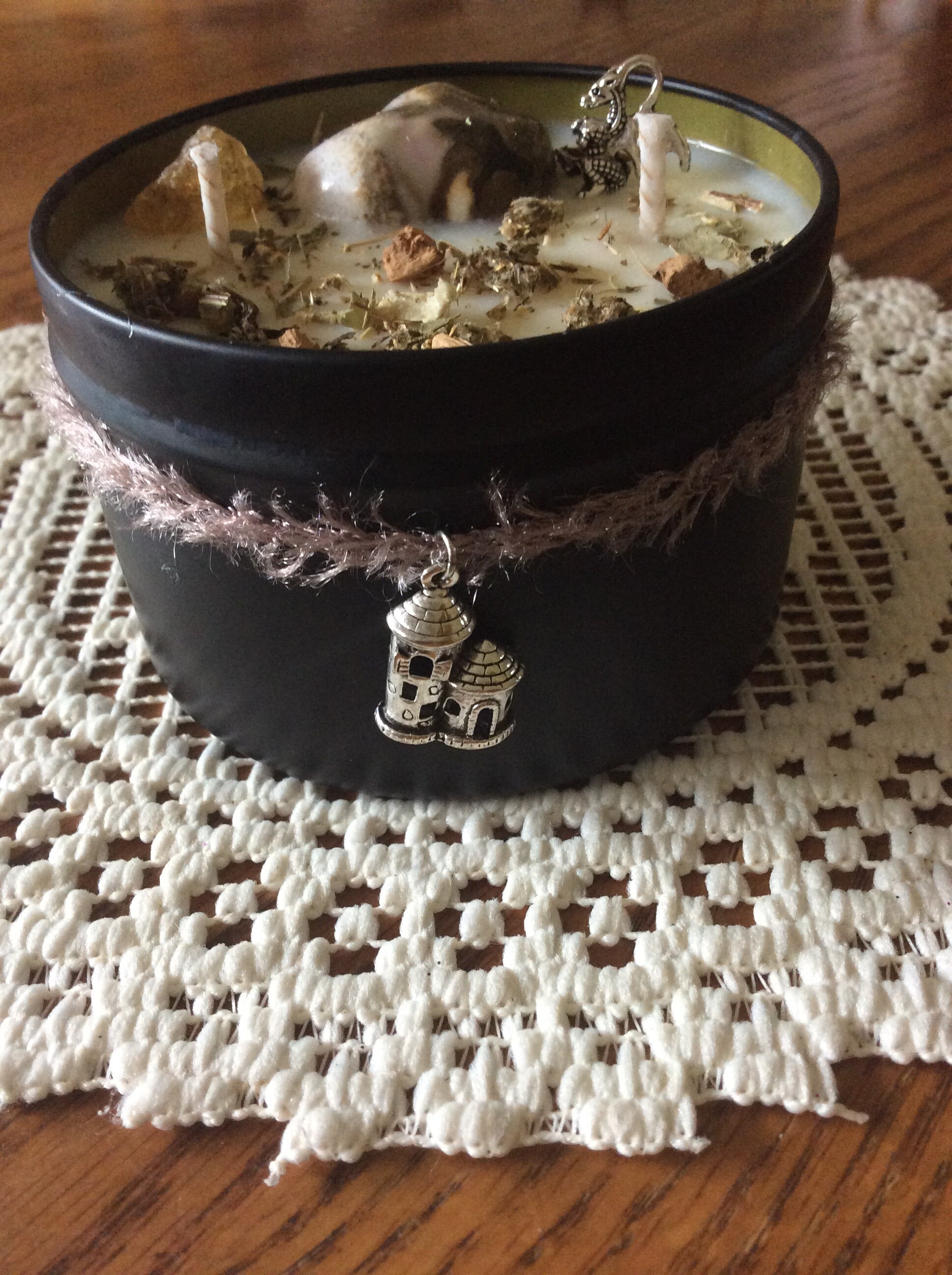 Dragons Den/Dragon Candle/Manifestation/Intention/Altar Etsy