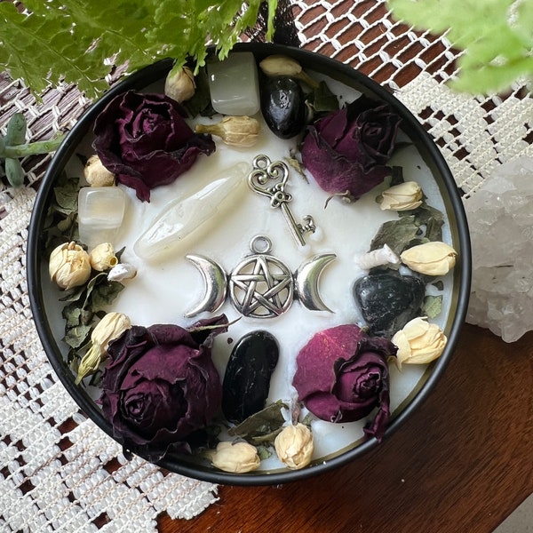 Goddess Hecate, Hecate Ritual Candle, Witchcraft, Witch Candle, Hecates Wheel, Witchy Things, Goddess Candle/Intention/Witchy Candle
