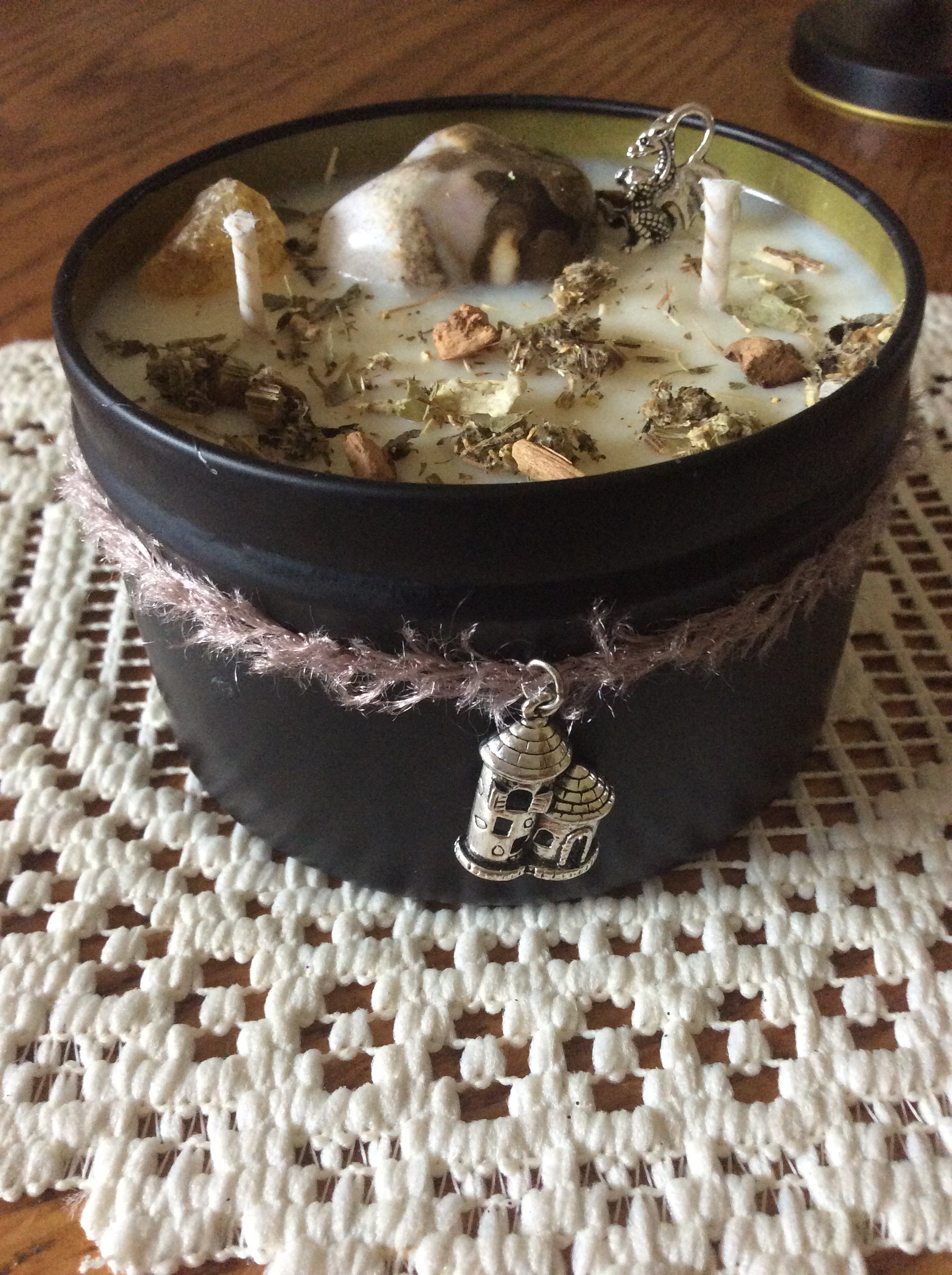 Dragons Den/Dragon Candle/Manifestation/Intention/Altar Etsy