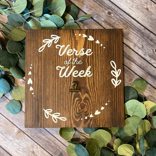 Verse of the Week - Etsy