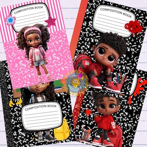 Composition Book | Composition Notebook | Composition Template | Composition Notebook Template