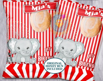 Circus Party - Carnival Theme Honey Bun - Circus Theme - Honey Buns - Carnival Party