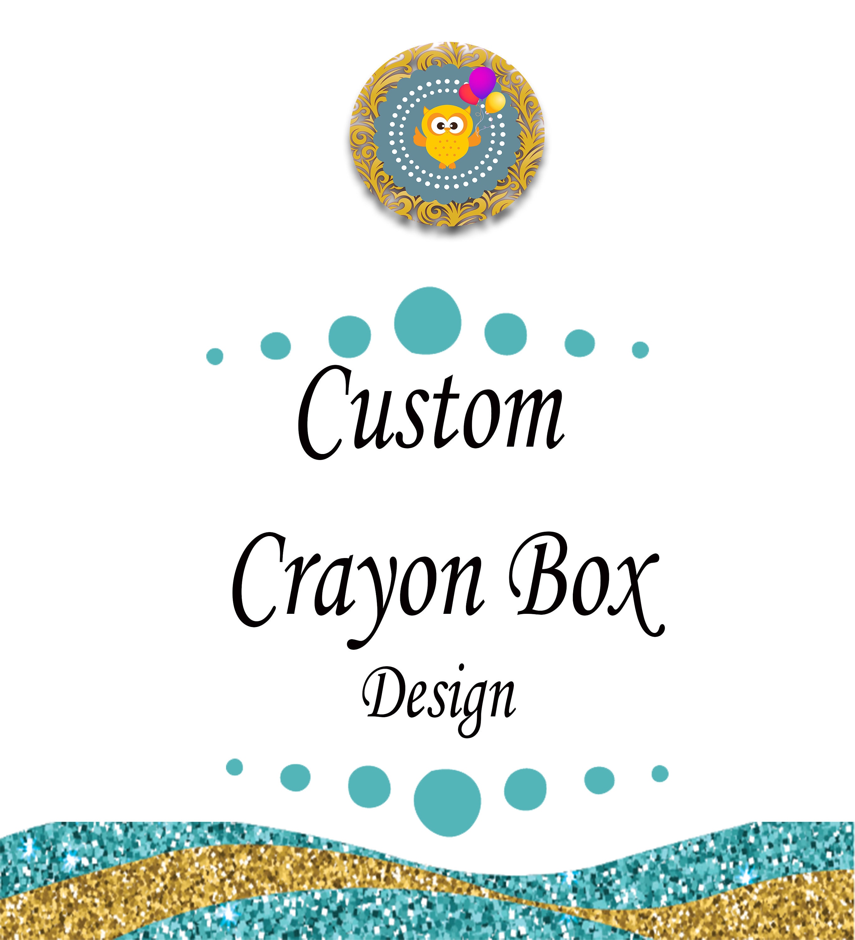 Custom Crayon Boxes Etsy