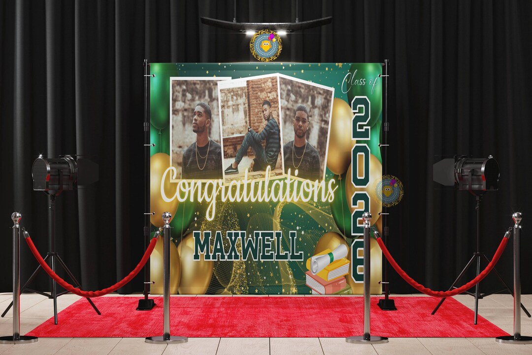 Grade R Graduation Backdrop Sign Backdrop | Graduation Backdrop | Graduation Backdrop Sign | Senior ...