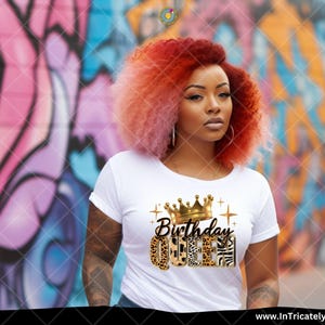 Birthday Queen PNG Shirt Design | Birthday Queen Shirt Design | Don&#39;t Get Older | Level Up