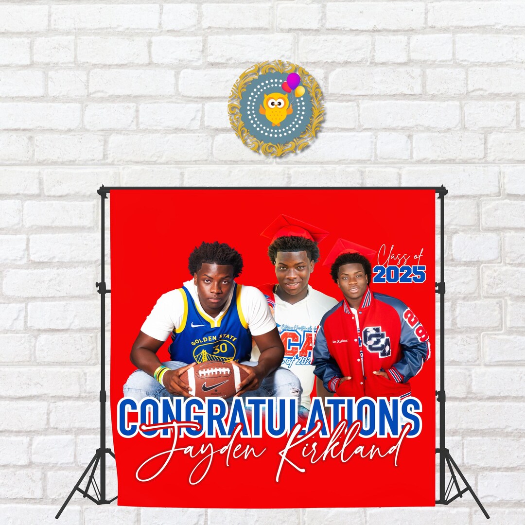Grade R Graduation Backdrop Sign Backdrop | Graduation Backdrop | Graduation Backdrop Sign | Senior ...