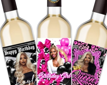 Succulent Gifts | Birthday Drinks | Birthday Drink Menu | Birthday Drink Topper | Party Favor Templates | Party Favor Templates Bundle