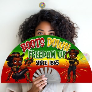 Juneteenth | Clack Fan PNG Bundle | 4 Bold Afrocentric Fan Designs | Juneteenth Digital Downloads for T-Shirts, Fans, & More