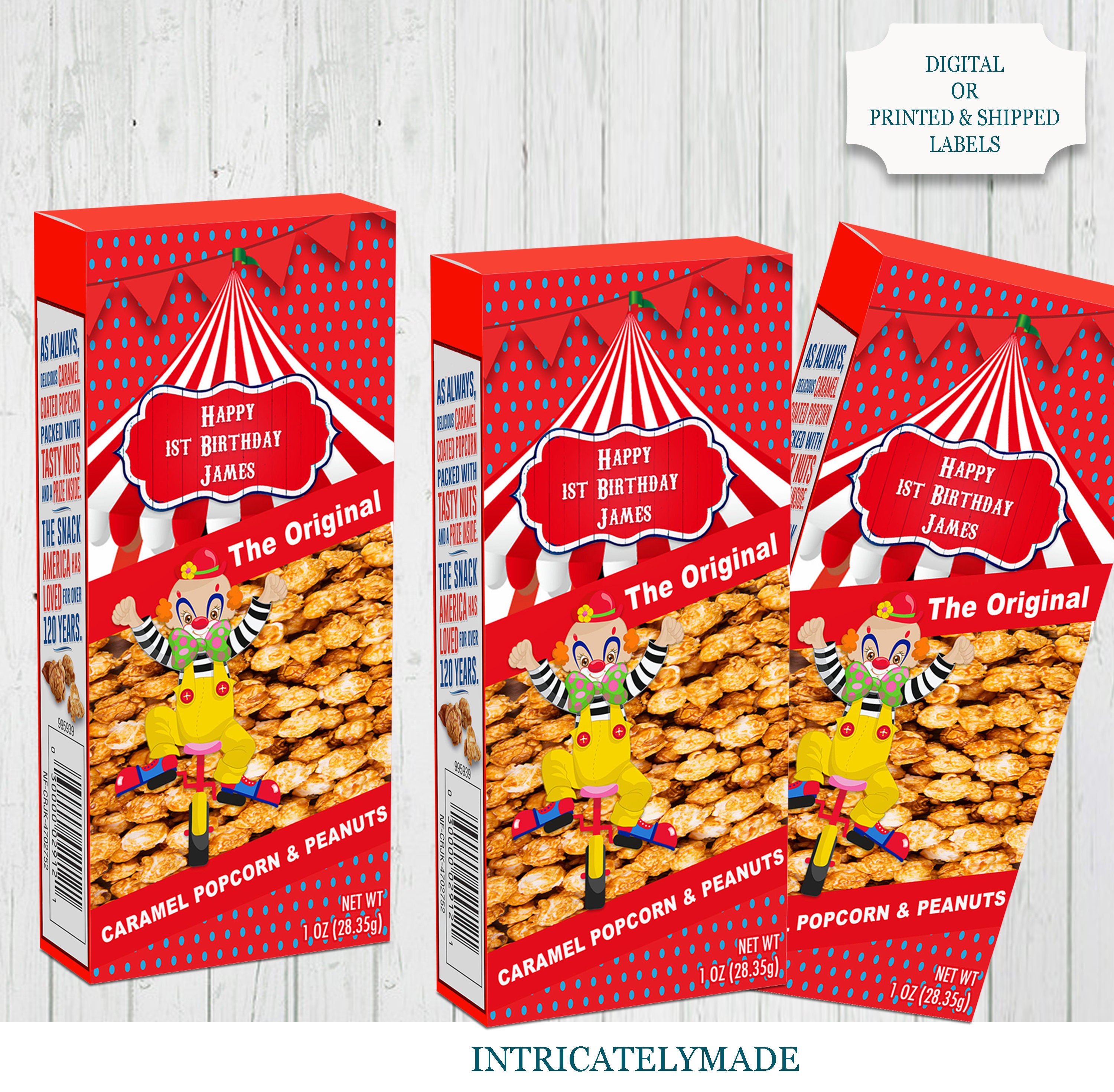 Party & Gifting Circus Peanuts Circus Cracker Jacks Circus Birthday Circus Party Circus Carnival