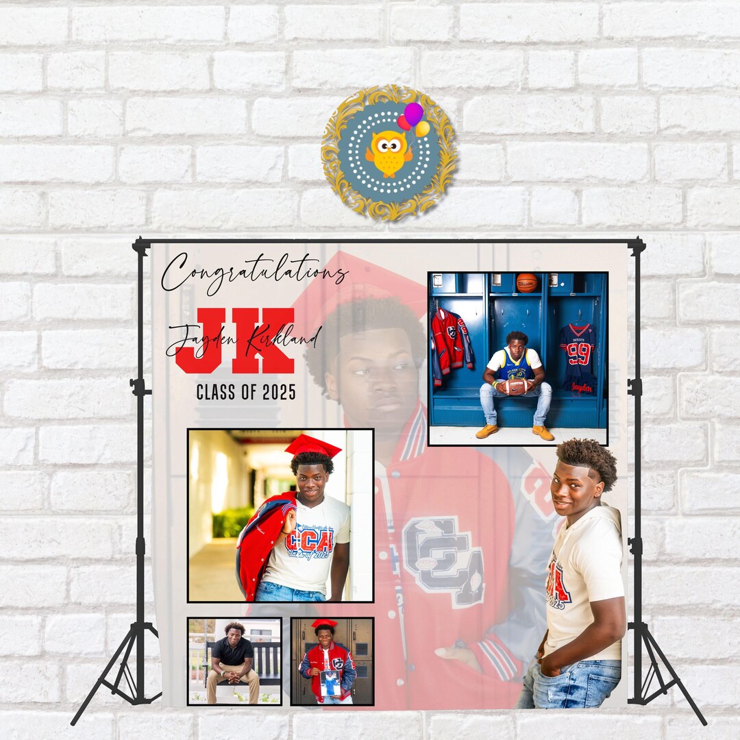 Grade R Graduation Backdrop Sign Backdrop | Graduation Backdrop | Graduation Backdrop Sign | Senior ...
